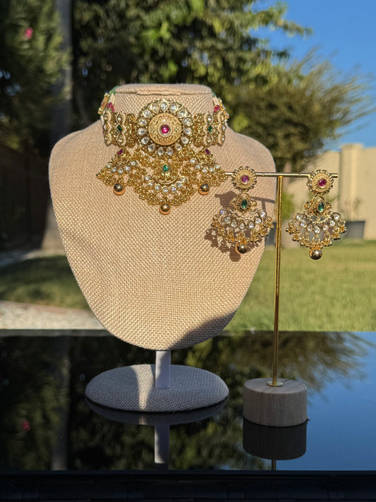 Pachi Kundan Choker 101